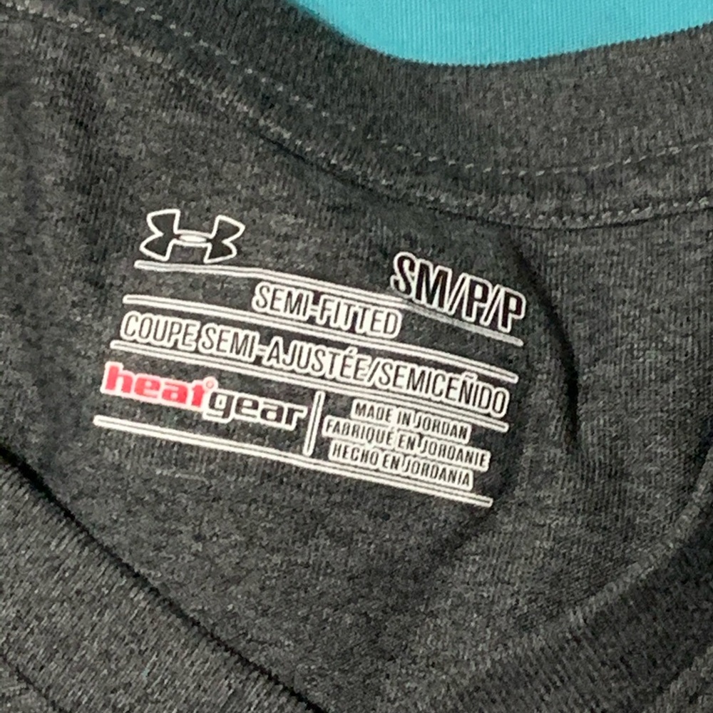 Under Armour Danskin Shirts SM Grey Purple Junior - Picture 6 of 7